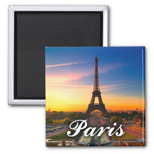 Paris, France - Eiffel Tower Magnet | Zazzle.com