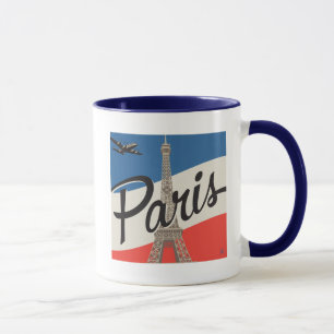 Paris France Eiffel Tower Mug
