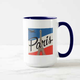 Paris France Eiffel Tower Mug