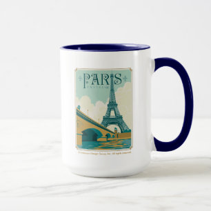 Paris France - Eiffel Tower Mug