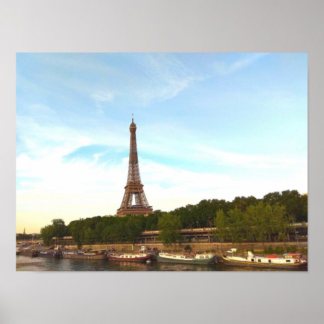 Paris. France. Eiffel tower . Poster (Front)