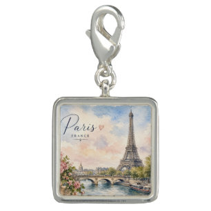 Paris France Eiffel Tower river seine Charm