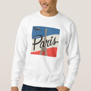 Paris France Eiffel Tower Sweatshirt