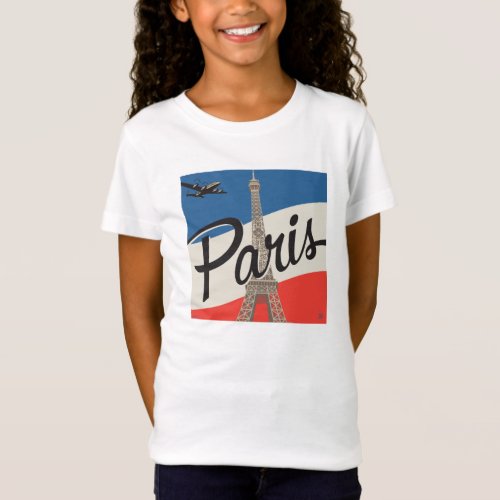 Paris France  Eiffel Tower T_Shirt