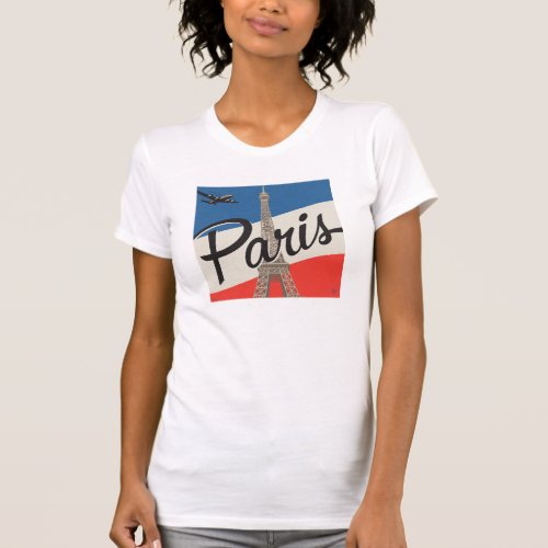 Paris France  Eiffel Tower T_Shirt