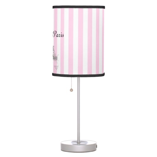 Paris France Eiffel Tower Table Lamp (Right)