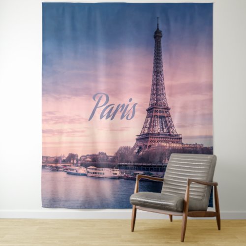 Paris France eiffel tower Tapestry