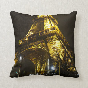 Paris. France. Eiffel  tower Throw Pillow