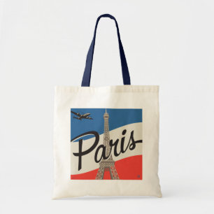Paris France Eiffel Tower Tote Bag