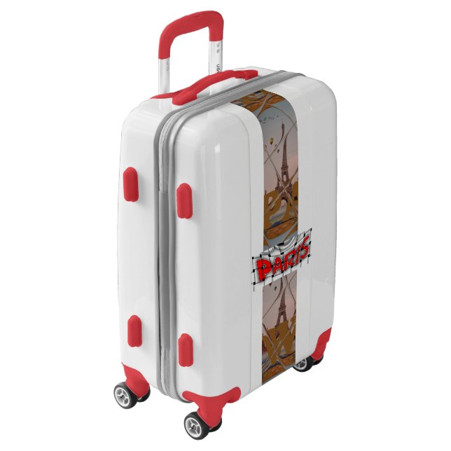 Paris France Eiffel Tower UGOBAG Travel Luggage (Rotated Left)