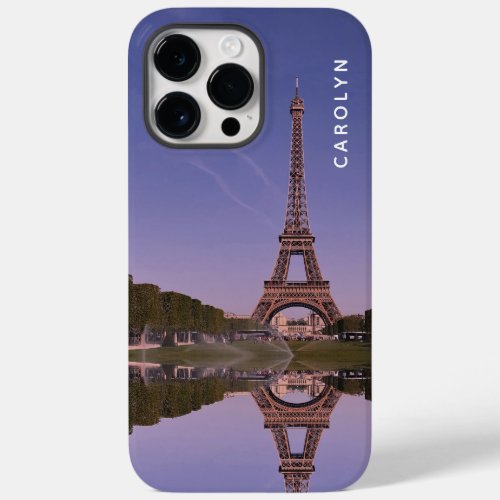 Paris France Eiffel Tower Vacation Case_Mate iPhon Case_Mate iPhone 14 Pro Max Case