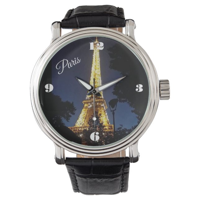 PARIS FRANCE EIFFEL TOWER watch (Front)