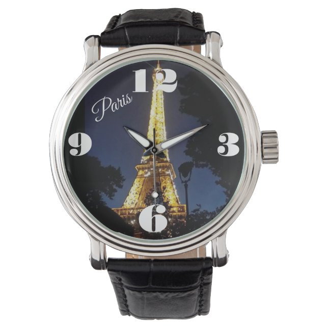 PARIS FRANCE EIFFEL TOWER watch (Front)