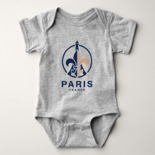 Paris France Europe Baby Bodysuit