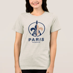 Paris France Europe Tri-Blend Shirt