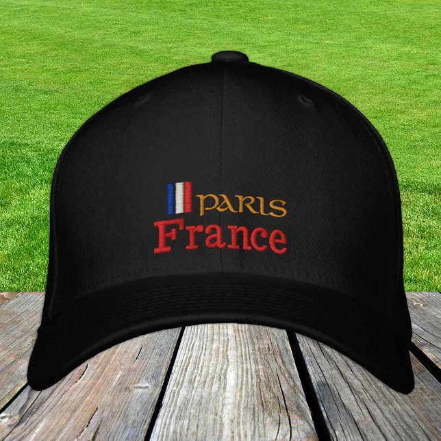 Paris & France fashion / French Flag Patriots Embroidered Baseball Cap (Creator Uploaded)