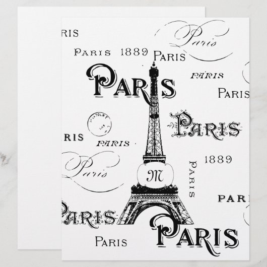 Paris France Gifts and Souvenirs (Front/Back)