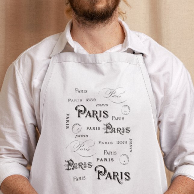 Paris France Gifts and Souvenirs Adult Apron (Creator Uploaded)