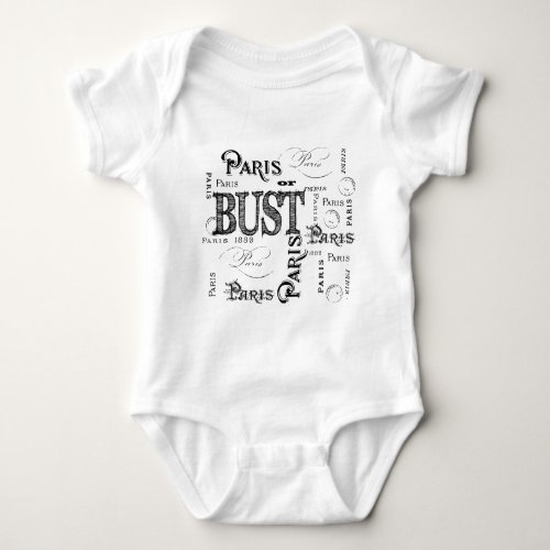 Paris France Gifts and Souvenirs Baby Bodysuit