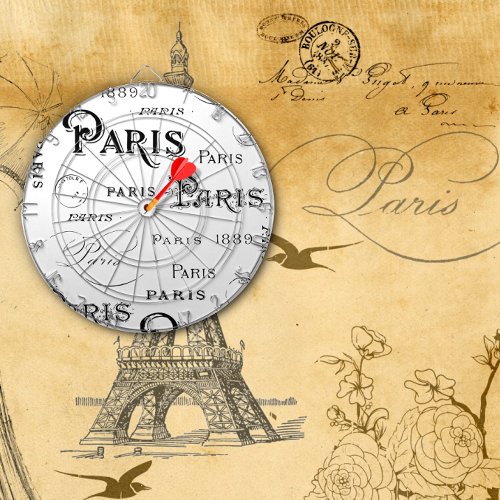 Paris France Gifts and Souvenirs Dart Board