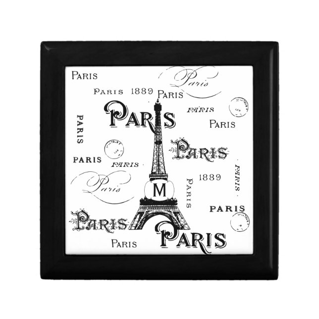 Paris France Gifts and Souvenirs Gift Box (Front)