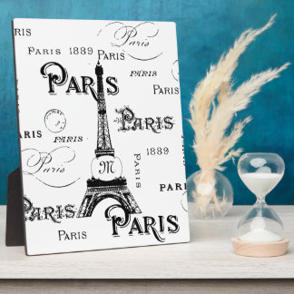 Paris France Gifts and Souvenirs Plaque
