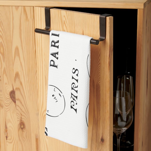 Paris France Gifts and Souvenirs Towel (Thirds Fold)