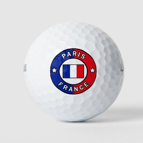 Paris France Golf Balls