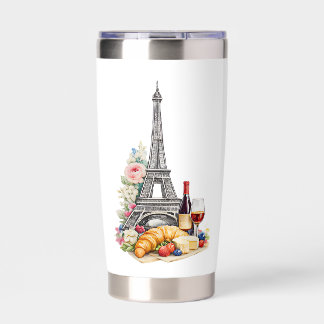 Paris France Insulated Tumbler