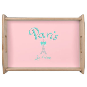 Paris,France Je T'aime Serving Tray
