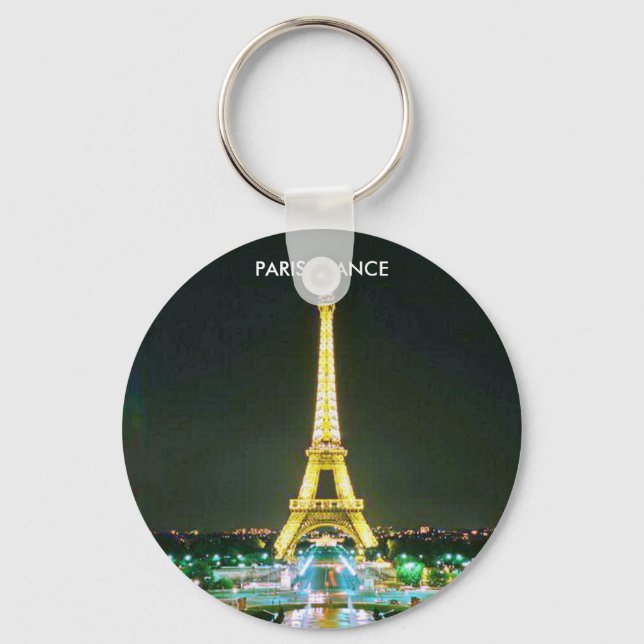 PARIS FRANCE KEYCHAIN (Front)