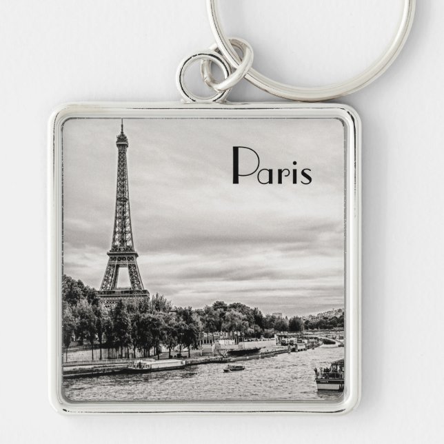 Paris, France Keychain (Front)