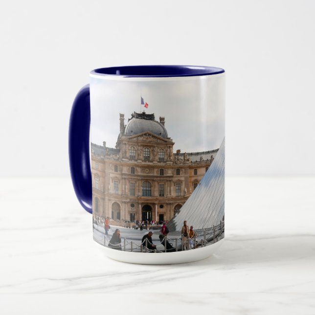Paris. France.  Louvre Mug (Front Left)