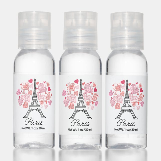 Paris, France Love Hand Sanitizer (Set)