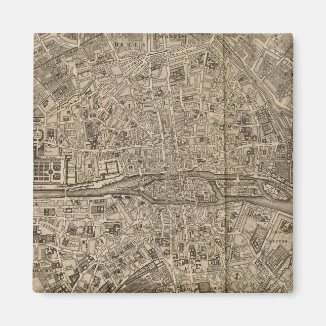 Paris France Magnet (Front)