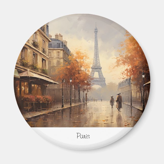 Paris France Magnet (Front)