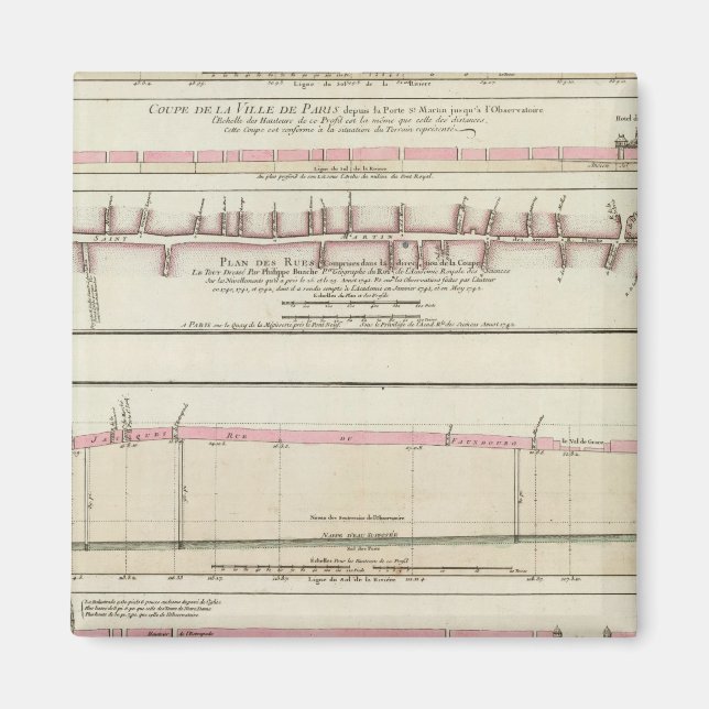 Paris, France Magnet (Front)