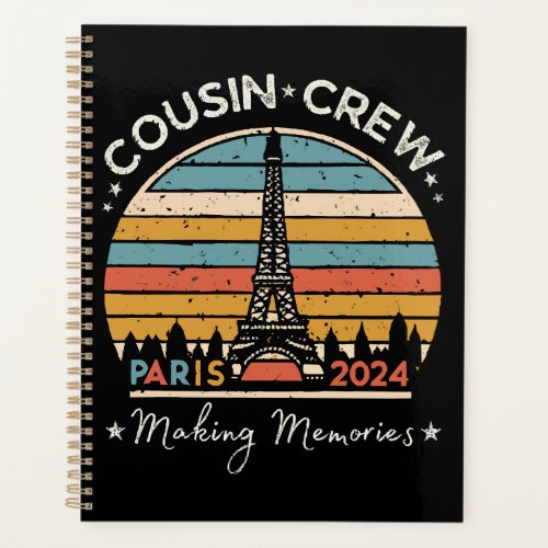 Paris France Making Memories 2024 Planner