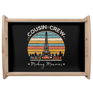 Paris France Making Memories 2024 Serving Tray