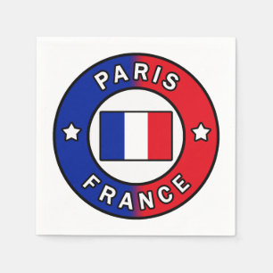 Paris France Napkins