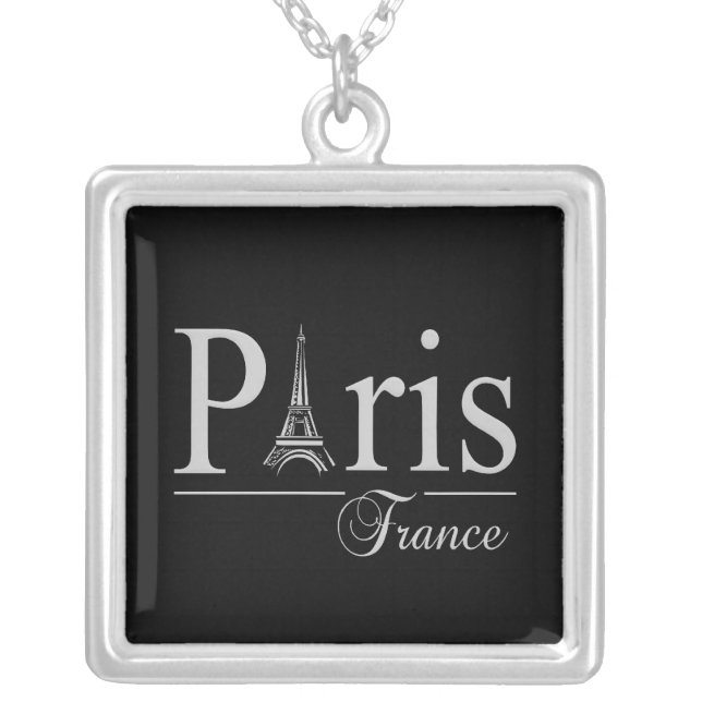 Paris France necklace (Front)