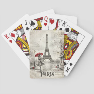 Paris France Playing Cards