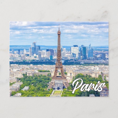 Paris France Postcard