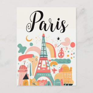 Paris France Postcard