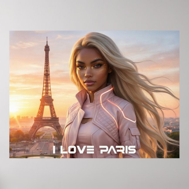 PARIS - FRANCE POSTER (Front)