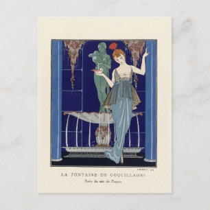 Paris France Retro Gazette du Bon Ton Postcard