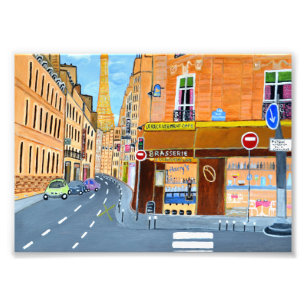 Paris France, Rue. St. Dominique Photo Print