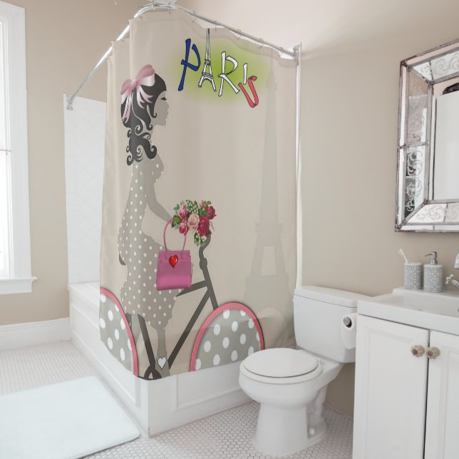 Paris France, Shower Curtain (In Situ)