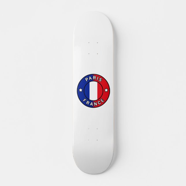 Paris France Skateboard (Front)