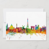 Paris France Skyline (Front)